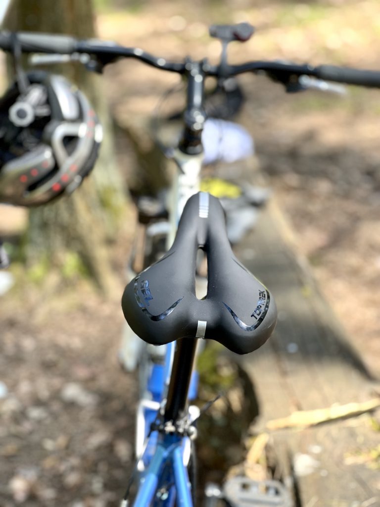 toptrek PTT00101 Fahrradsattel von oben