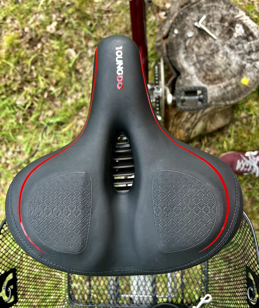 Youngdo Fahrradsattel von oben