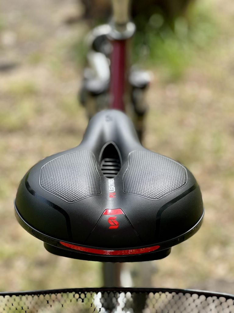 SPGOOD Premium Fahrradsattel von hinten