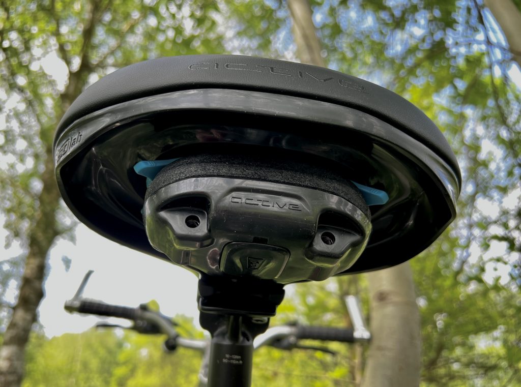 SQlab 621 Ergolux Active 2.0 Fahrradsattel von hinten