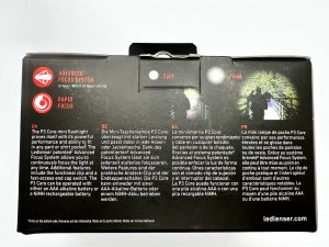 Ledlenser P3 Core Taschenlampe in Verpackung