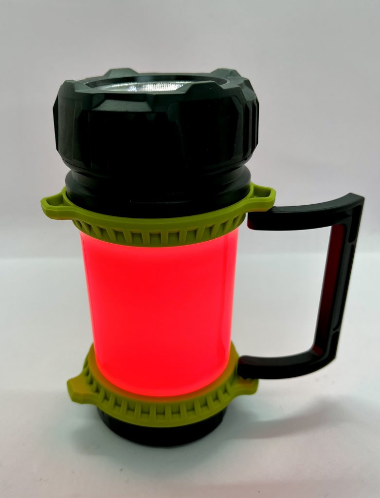 Lighting Ever Taschenlampe im Rotlicht-Modus