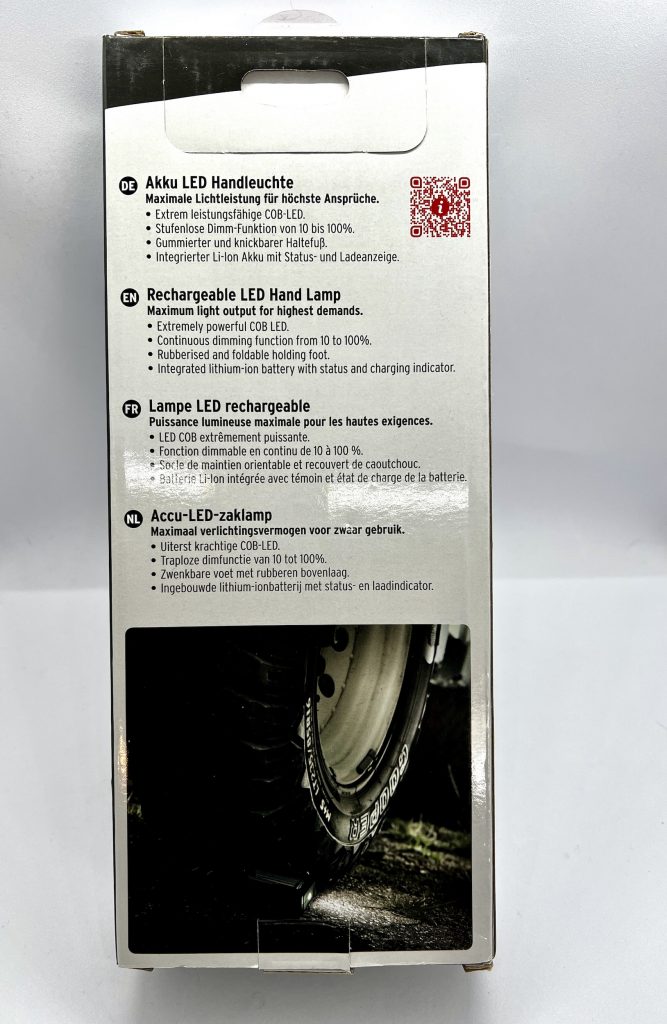 HL 1000 A von Brennenstuhl Taschenlampe in der Verpackung