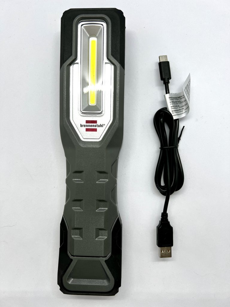 HL 1000 A von Brennenstuhl Taschenlampe mit USB-Ladekabel