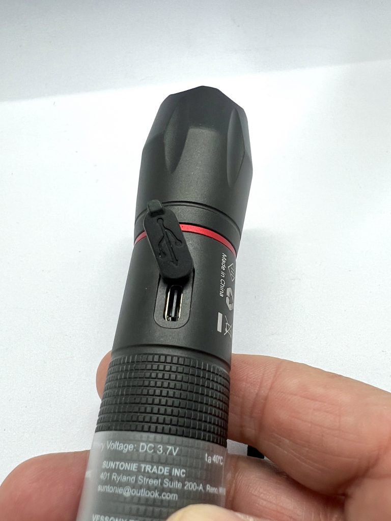 Blukar K9137 Taschenlampe Ladeport