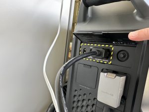 Ladeanschlüsse der EcoFlow DELTA Pro Powerstation