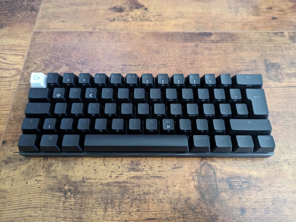 Logitech G PRO X 60 LIGHTSPEED Gaming-Tastatur von oben