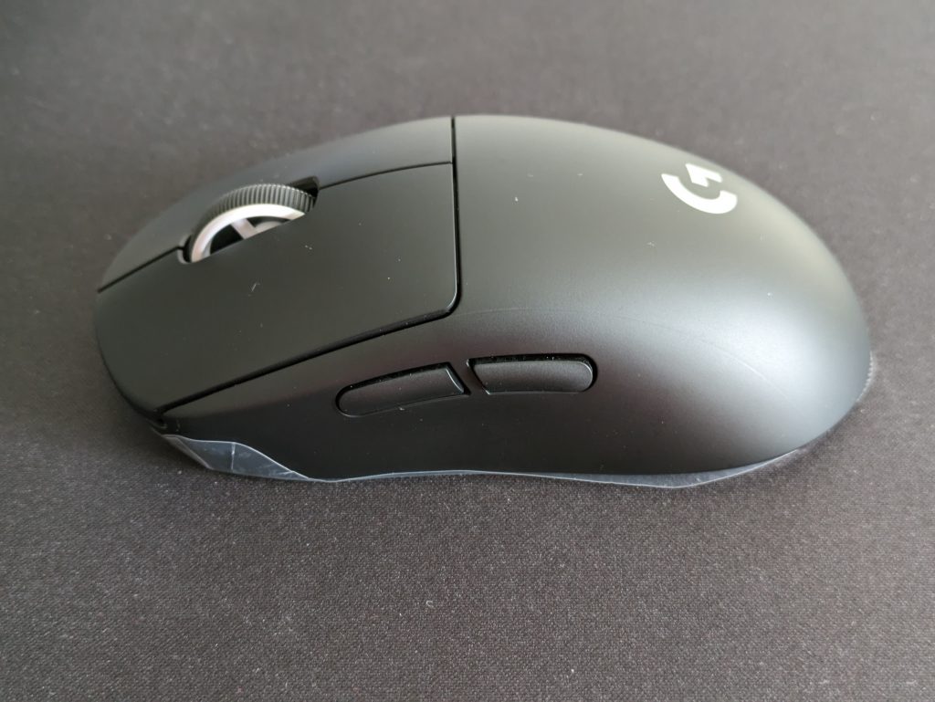 Logitech G PRO X Superlight 2 Gaming-Maus von der rechten Seite