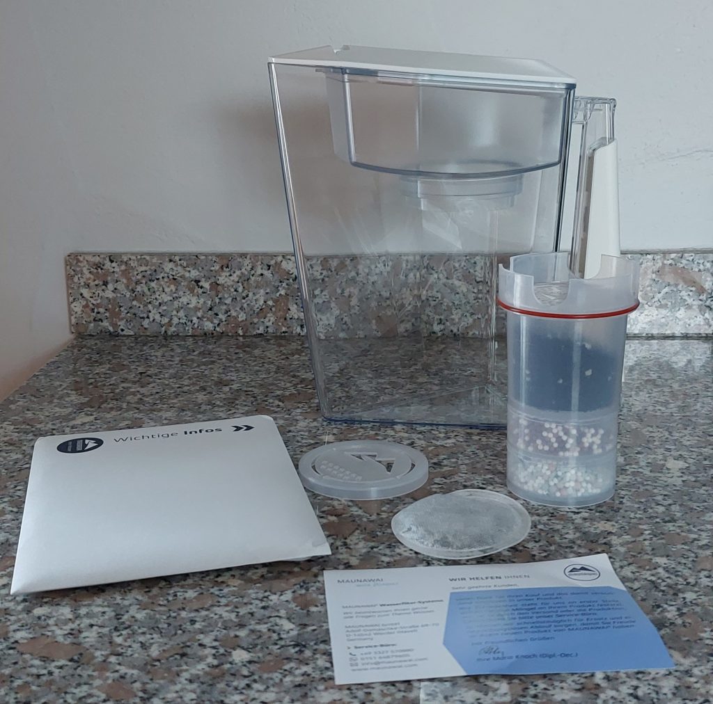 Maunawai Kini Wasserfilter komplett mit Zubehör
