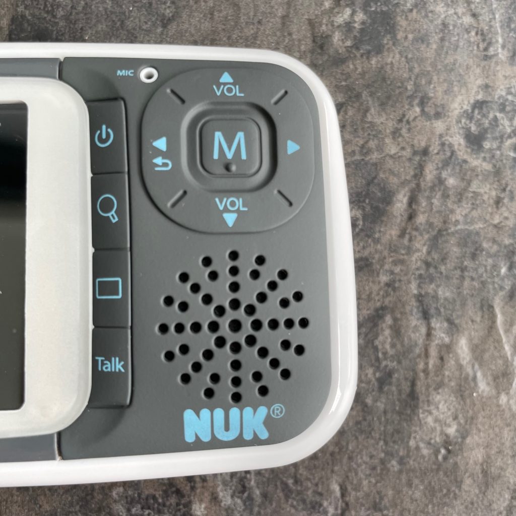 NUK Video-Babyphone Eco Control+ Video Bedienung