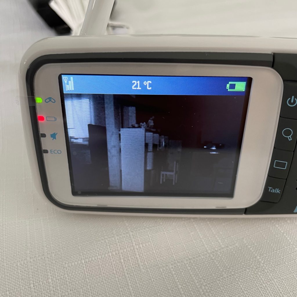 NUK Video-Babyphone Eco Control+ Video Nachtsicht