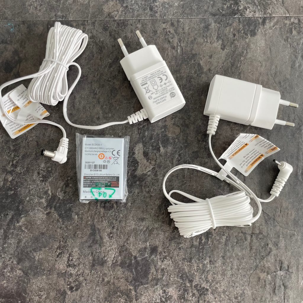 NUK Video-Babyphone Eco Control+ Video Netzkabel