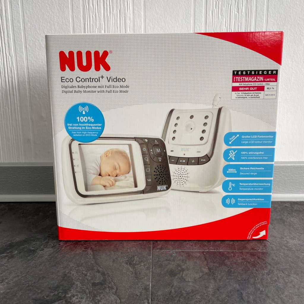 NUK Video-Babyphone Eco Control+ Video Verpackung