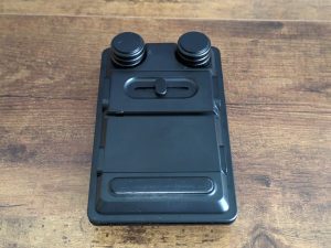 Num-Block der Mountain Everest Max Gaming-Tastatur von hinten mit Magneten