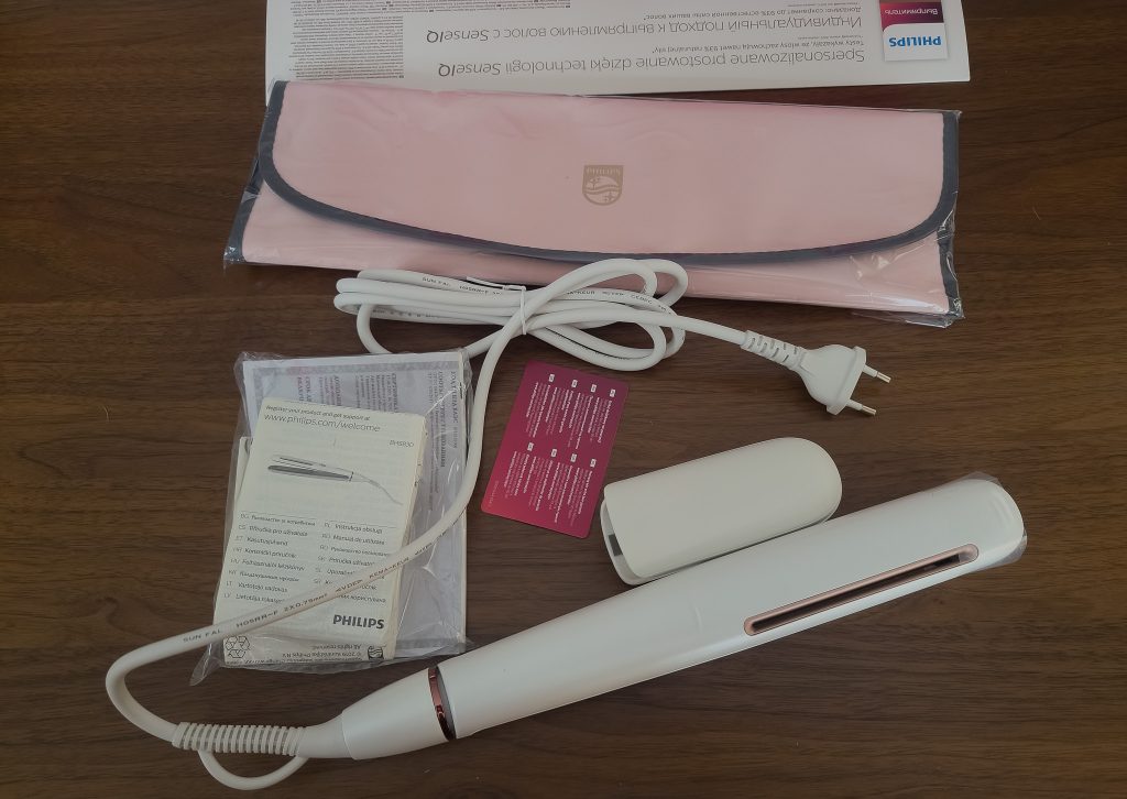 PHILIPS BHS83000 Glätteisen Lieferumfang