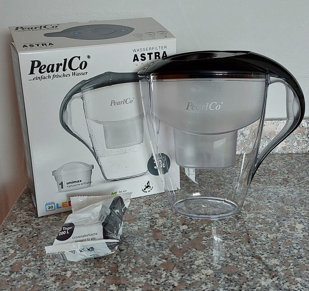 PearlCo Astra Wasserfilter ausgepackt