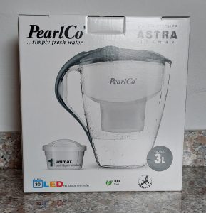 PearlCo Astra Wasserfilter in der Verpackung