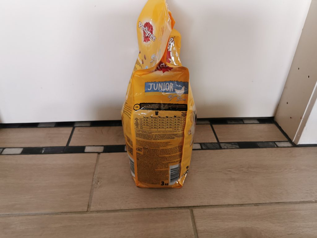 Pedigree Vital Protection Junior Hundefutter Beutel Seite 2