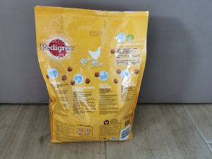Pedigree Vital Protection Junior Hundetrockenfutter Beutel von hinten