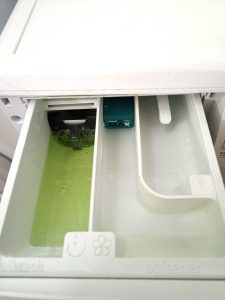 Persil Green Power Waschmittel, in der Hauptwäschekammer