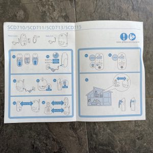 Philips Avent SCD71326 Audio-Babyphone Anleitung