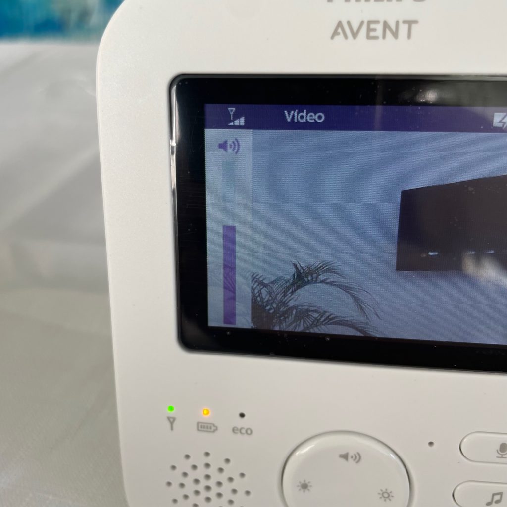 Philips Avent SCD83326 Babyphone Bildschirmeinstellung