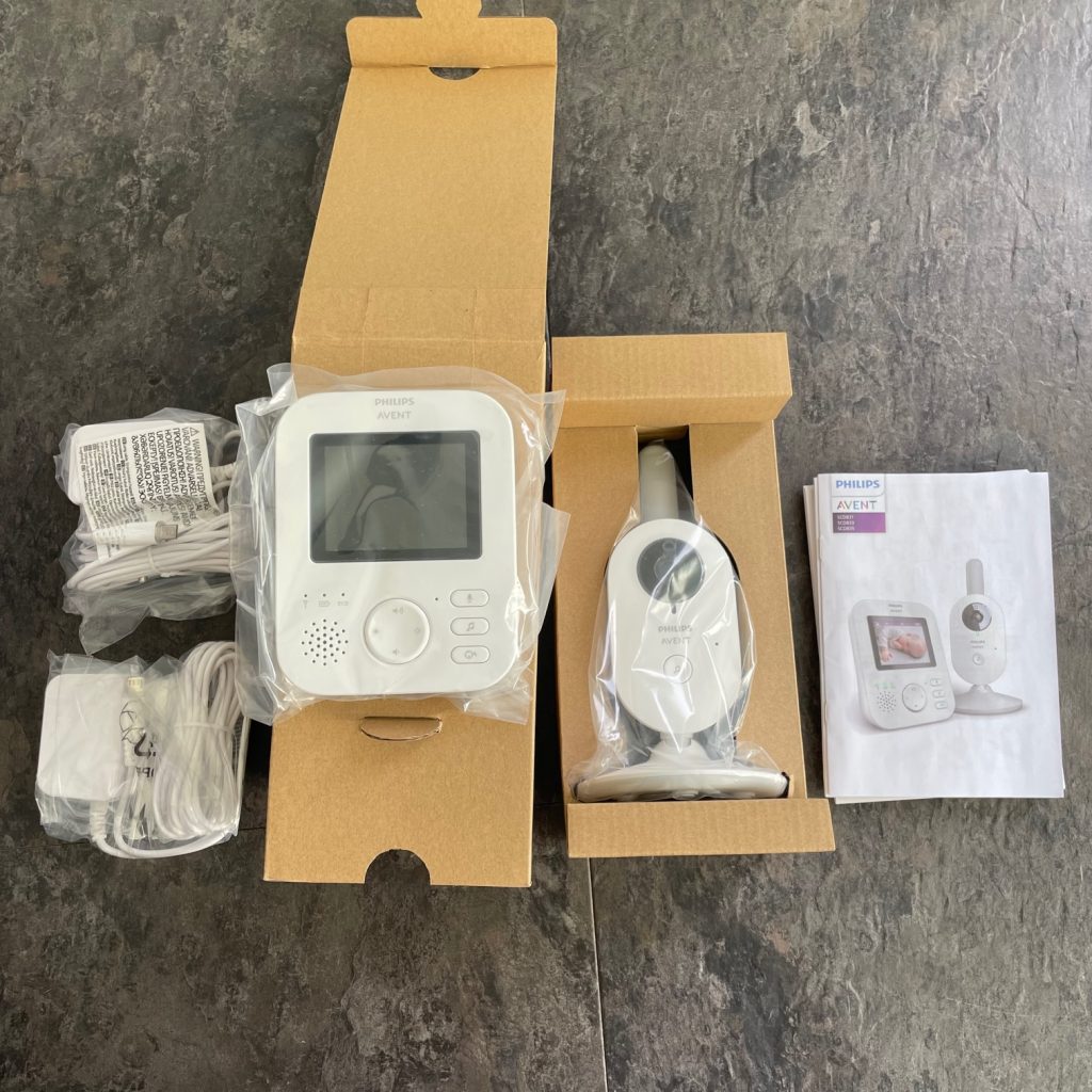 Philips Avent SCD83326 Babyphone Lieferumfang