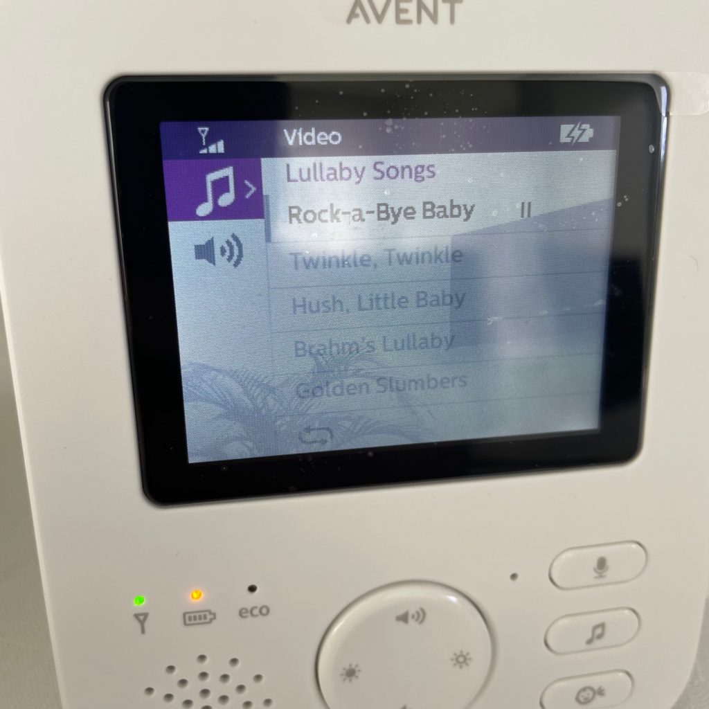 Philips Avent SCD83326 Babyphone Musikfunktion