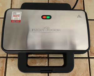 ProfiCook PC-ST 1092 Sandwichmaker beim Aufheizen