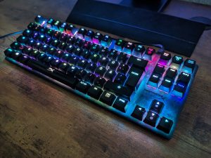 RGB-Beleuchtung der HyperX Alloy Origins Core Gaming-Tastatur