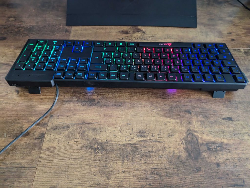 RGB-Beleuchtung der KLIM Chroma Gaming-Tastatur (2)
