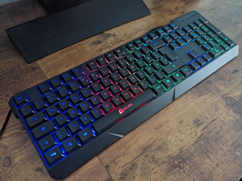 RGB-Beleuchtung der KLIM Chroma Gaming-Tastatur (3)