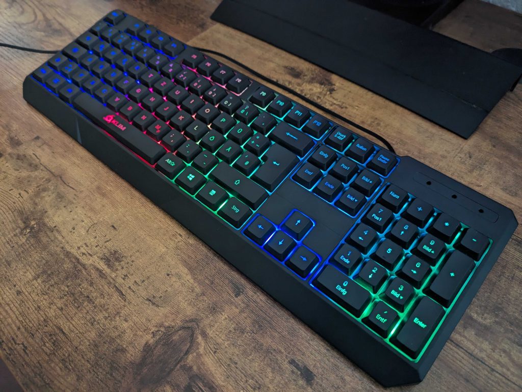 RGB-Beleuchtung der KLIM Chroma Gaming-Tastatur (4)