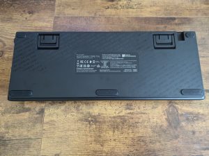 Razer Huntsman V3 Pro Tenkeyless Gaming-Tastatur von hinten