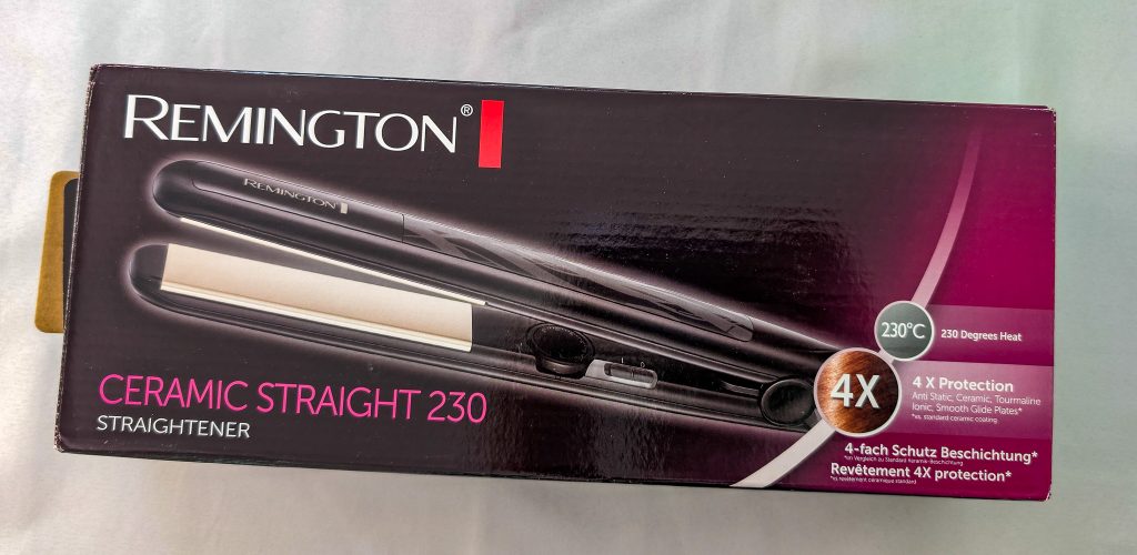 Remington Glätteisen S3500 Ceramic Straight 230 Verpackung