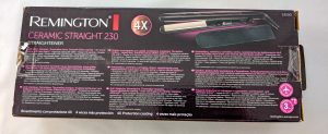 Remington Glätteisen S3500 Ceramic Straight 230 Verpackung Rückseite