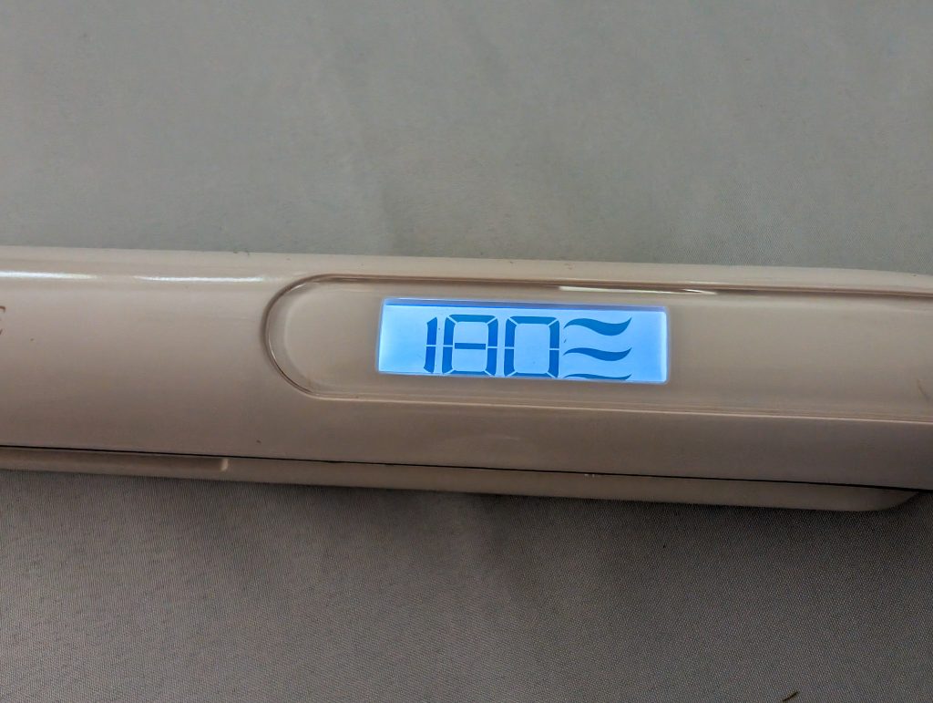 Remington PROluxe S9100 Glätteisen Display