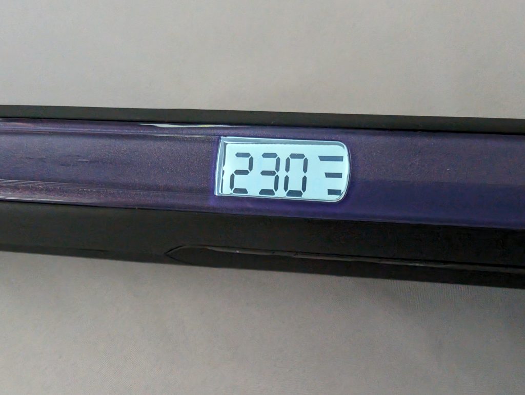 Remington Pro-Ion S7710 Glätteisen Display