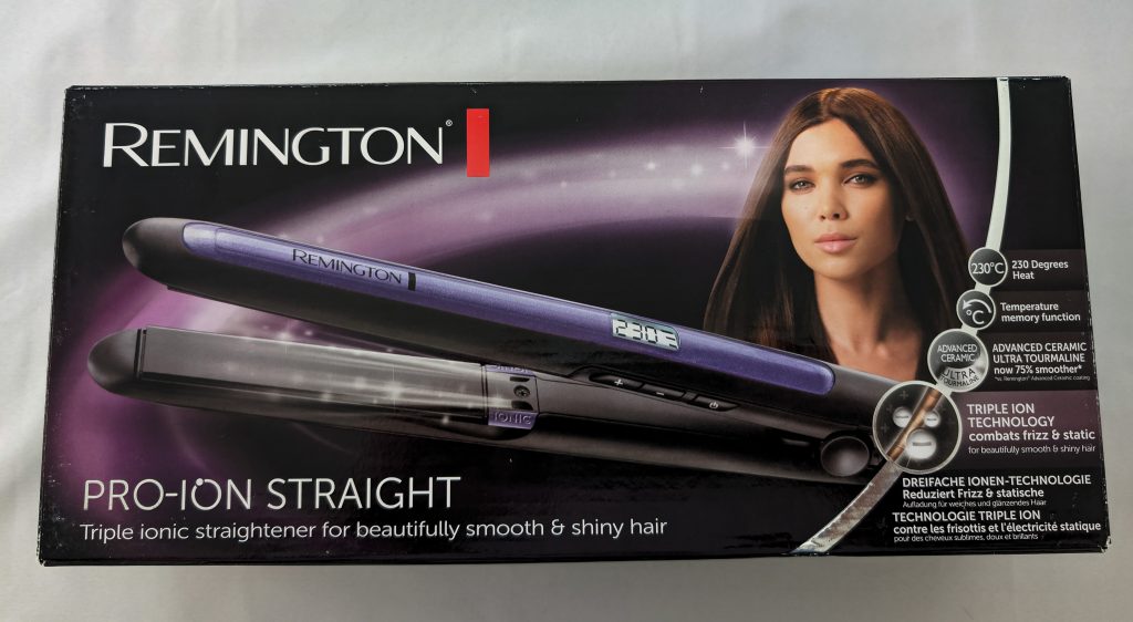 Remington Pro-Ion S7710 Glätteisen Verpackung