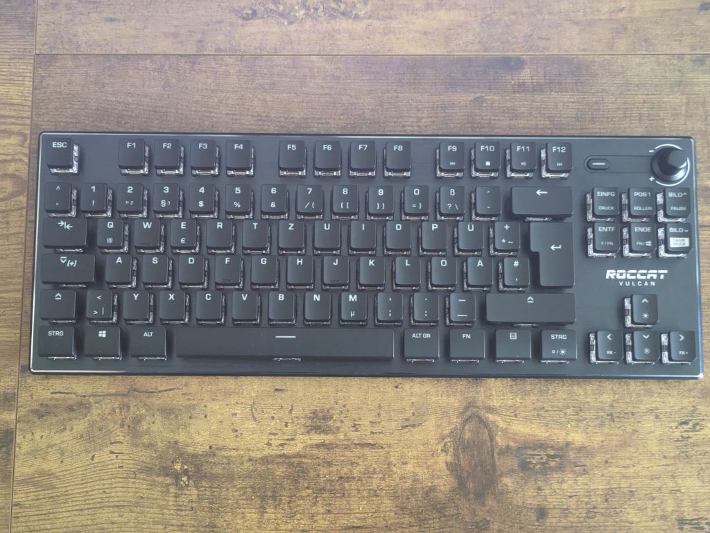 Roccat Vulcan TKL Gaming-Tastatur von vorne