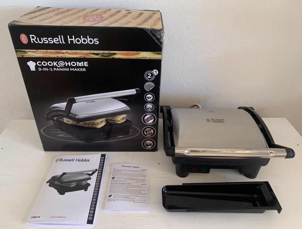 Russell Hobbs ‎17888-56 Kontaktgrill ausgepackt mit Zubehör