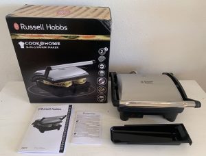 Russell Hobbs ‎17888-56 Kontaktgrill ausgepackt mit Zubehör
