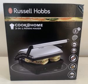 Russell Hobbs ‎17888-56 Kontaktgrill in der Verpackung von vorne