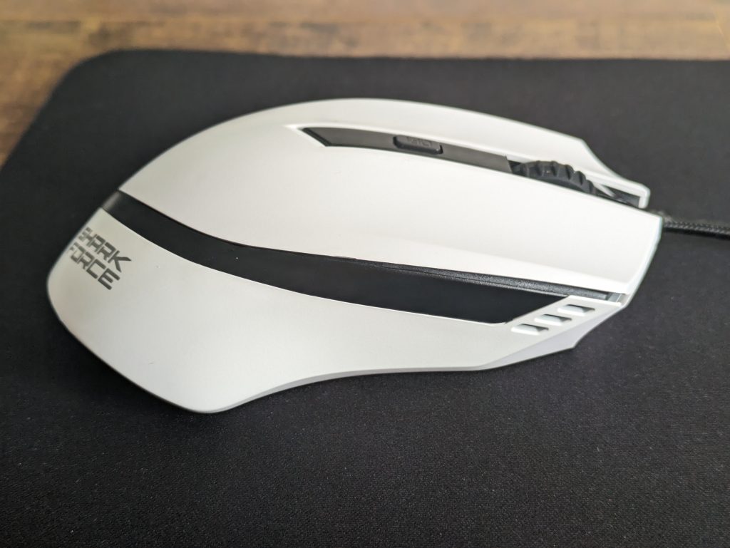 Sharkoon Shark Force II Gaming-Maus von der linken Seite