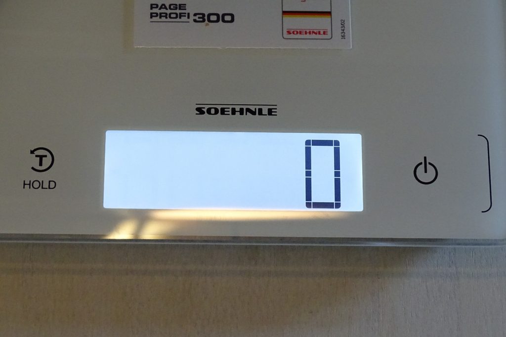 Soehnle Page Profi 300 LCD-Display