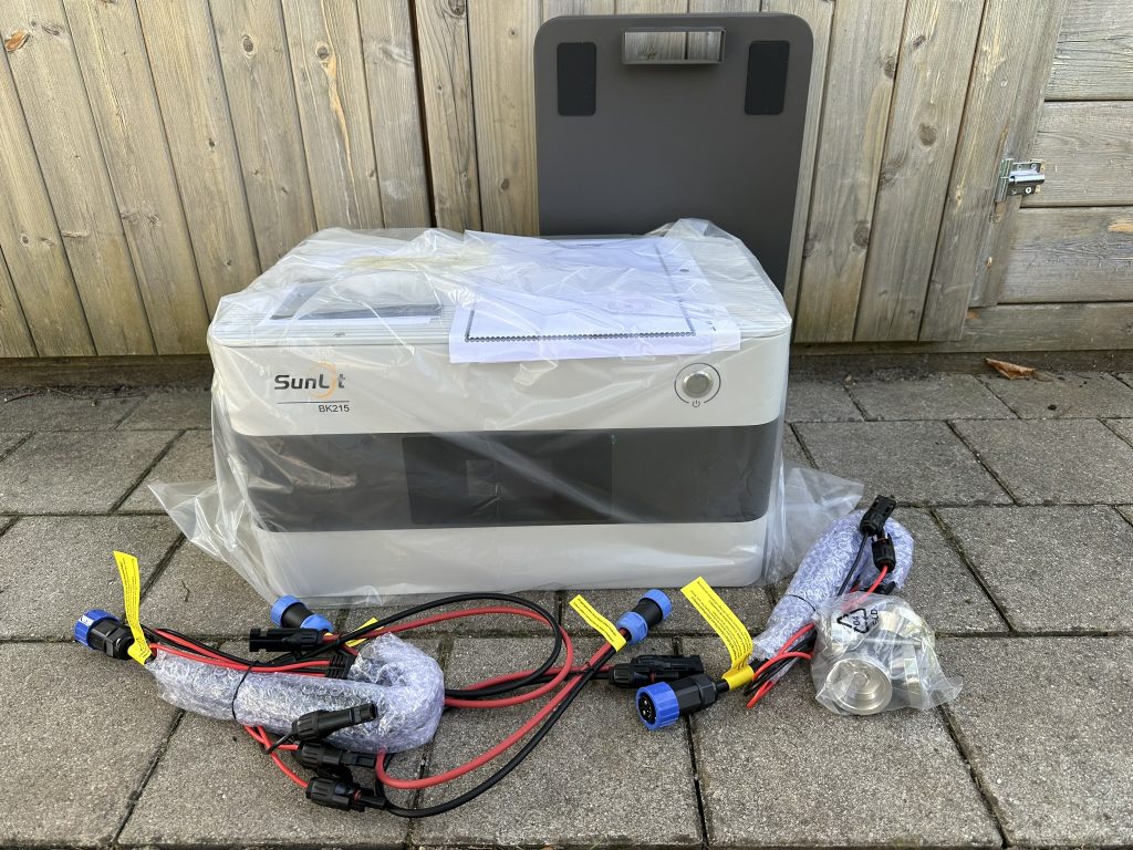 Speicher des Sunlit 800 Watt Easy Switch Balkonkraftwerk-Sets inklusive Speicher