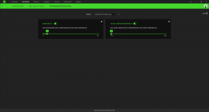 Stromversorgung in der Software der Razer Deathstalker V2 Pro Gaming-Tastatur