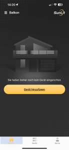 Sunlit-App des Sunlit 800 Watt Easy Switch Balkonkraftwerk-Sets inklusive Speicher 2150 kW