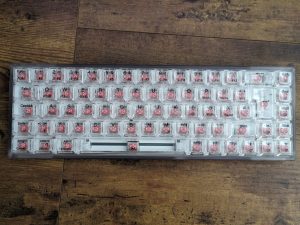 TECURS KB510 Gaming-Tastatur von vorne