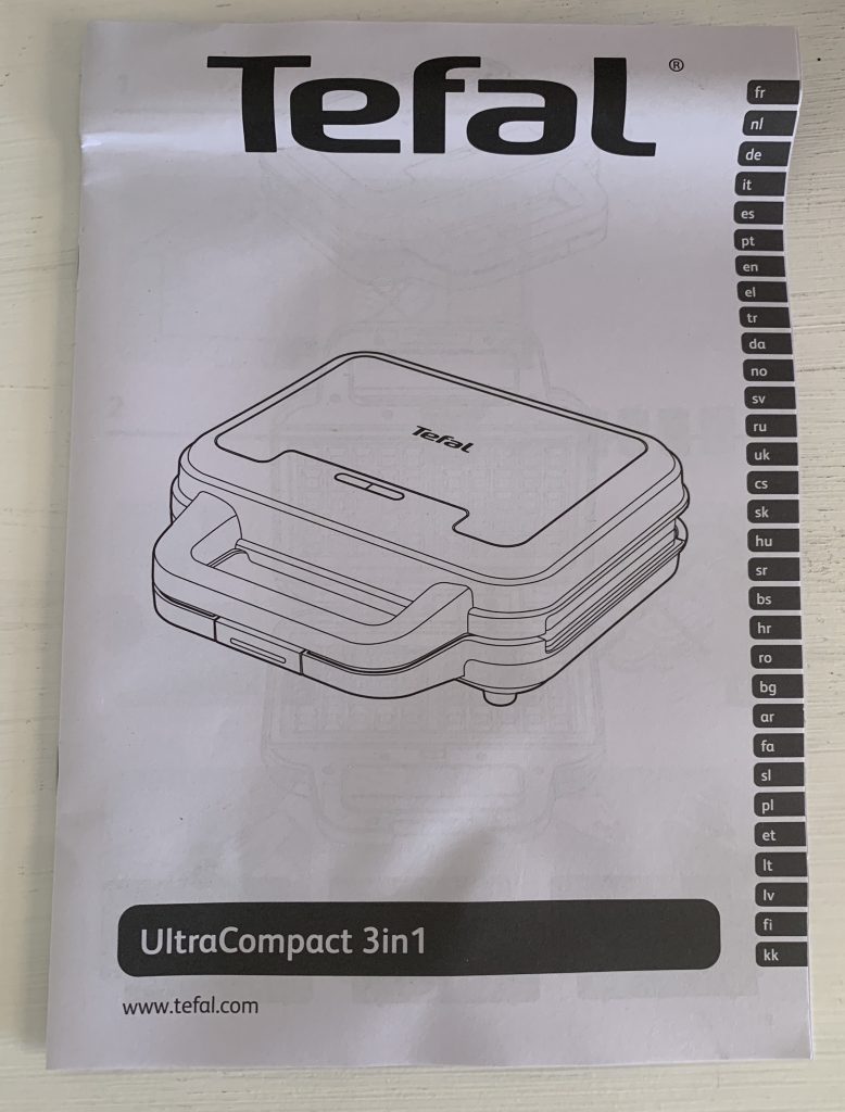 Tefal SW853D Snack Collection Sandwichmaker Bedienungsanleitung